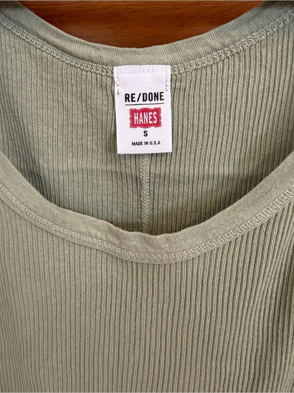 Re/Done Hannes Ribbed Tank - Picture 2 of 4
